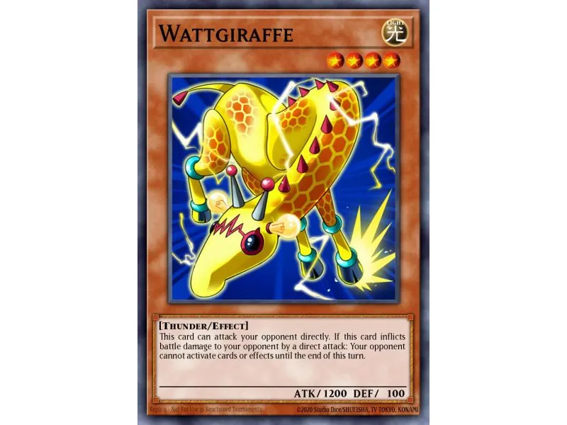 Wattgiraffe (Common)