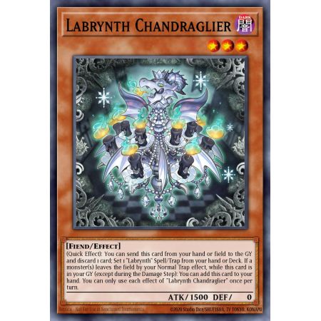 Labrynth Chandraglier (Super Rare)