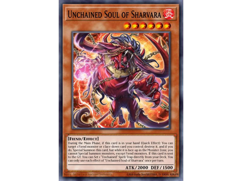 Unchained Soul of Sharvara (Super Rare)