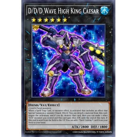 D/D/D Wave High King Caesar (Super Rare)