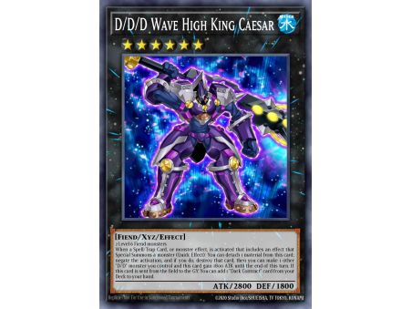 D/D/D Wave High King Caesar (Super Rare)