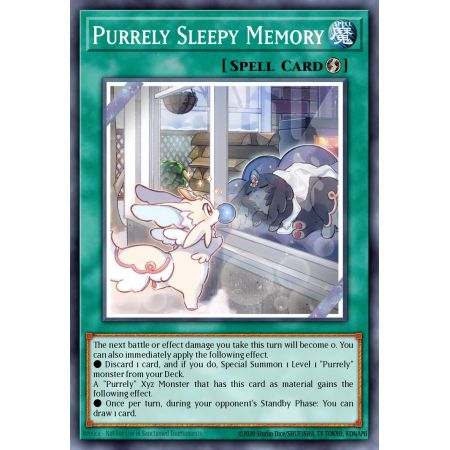 Purrely Sleepy Memory (Super Rare)