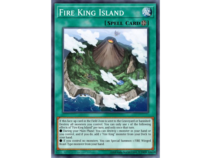 Fire King Island (Super Rare)