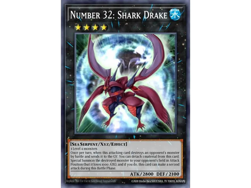Number 32: Shark Drake (Common)