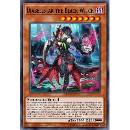 Diabellstar the Black Witch (Ultimate Rare)