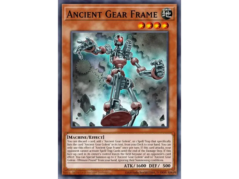Ancient Gear Frame (Super Rare)