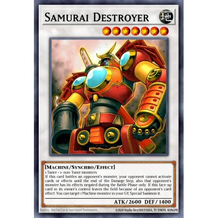 Samurai Destroyer (Super Rare)