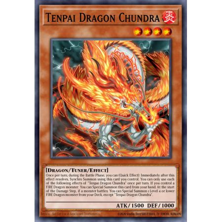 Tenpai Dragon Chundra (Super Rare)