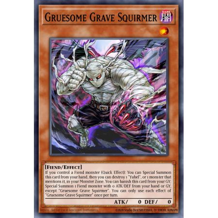 Gruesome Grave Squirmer (Super Rare)
