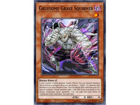 Gruesome Grave Squirmer (Super Rare)
