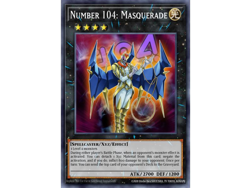 Number 104: Masquerade (Super Rare)