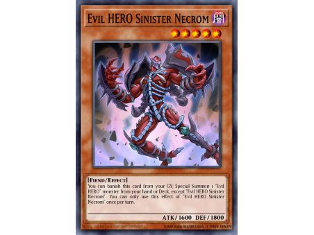 Evil HERO Sinister Necrom (Common)