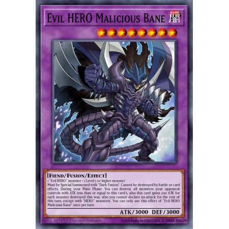 Evil HERO Malicious Bane (Common)