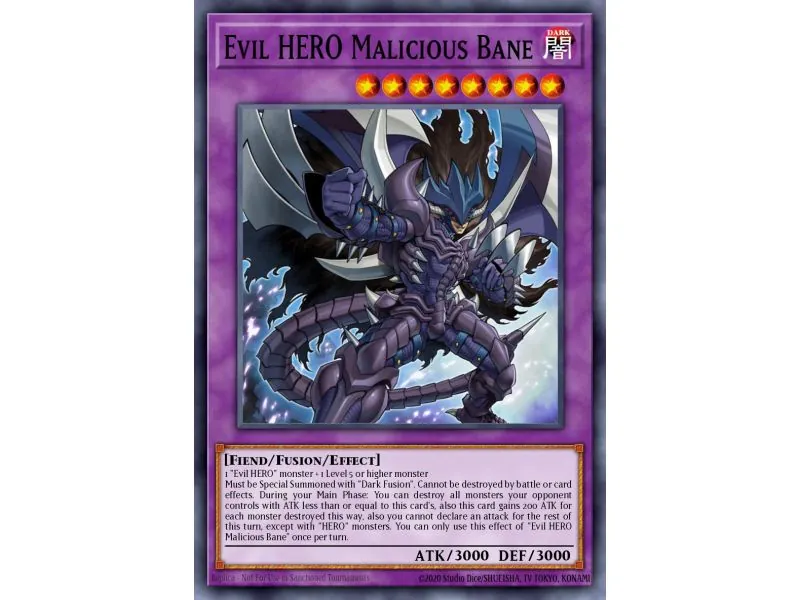 Evil HERO Malicious Bane (Common)