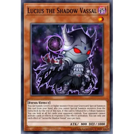 Lucius the Shadow Vassal (Super Rare)
