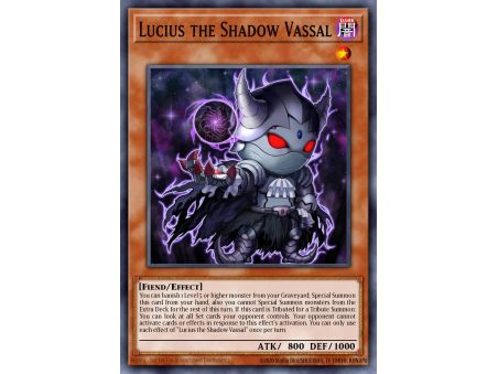 Lucius the Shadow Vassal (Super Rare)