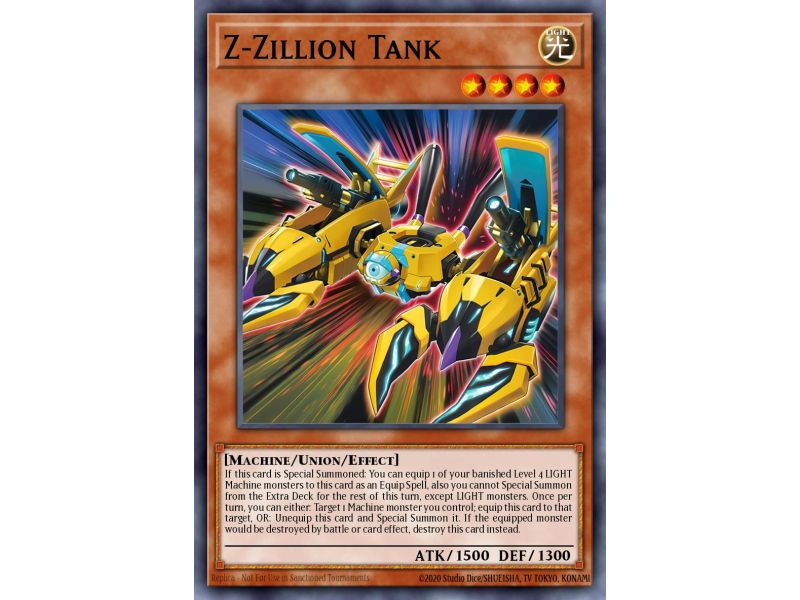 Z-Zillion Tank (Super Rare)