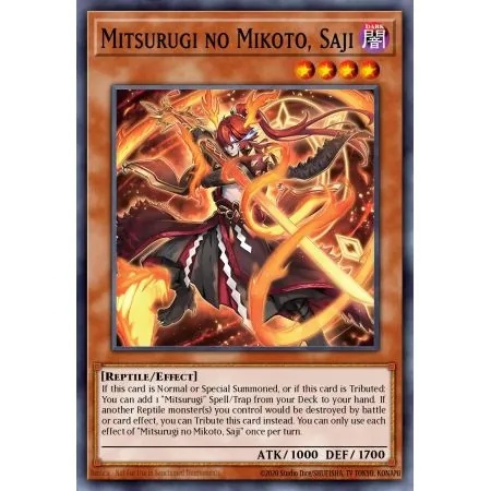Mitsurugi no Mikoto, Saji (Super Rare)