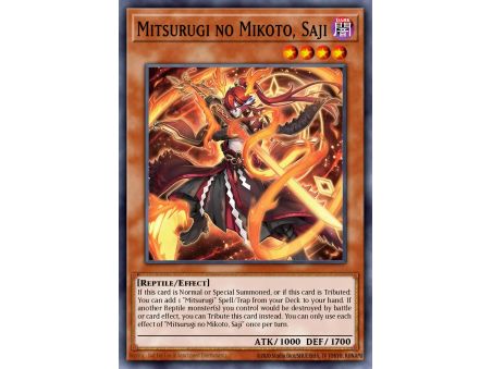 Mitsurugi no Mikoto, Saji (Super Rare)