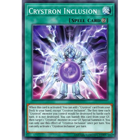 Crystron Inclusion (Super Rare)