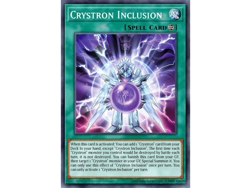 Crystron Inclusion (Super Rare)