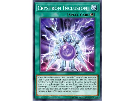 Crystron Inclusion (Super Rare)
