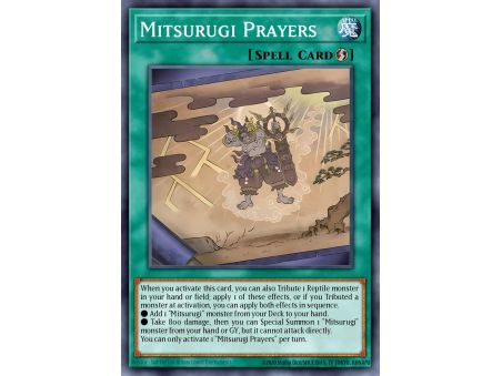 Mitsurugi Prayers (Super Rare)