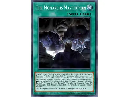 The Monarchs Masterplan (Super Rare)