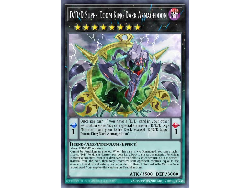 D/D/D Super Doom King Dark Armageddon (Common)