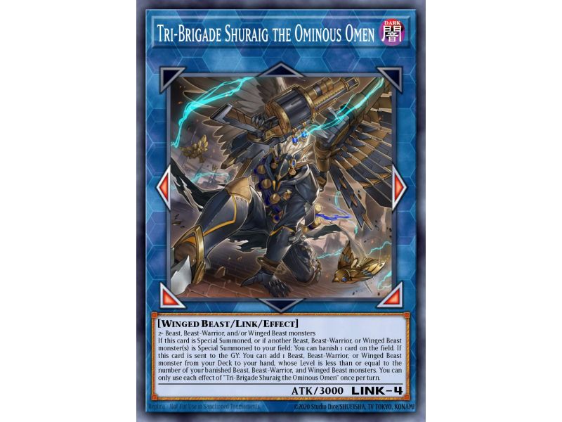 Tri-Brigade Shuraig the Ominous Omen (Common)