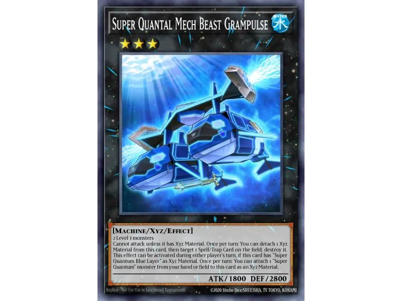 Super Quantal Mech Beast Grampulse (Ultimate Rare)