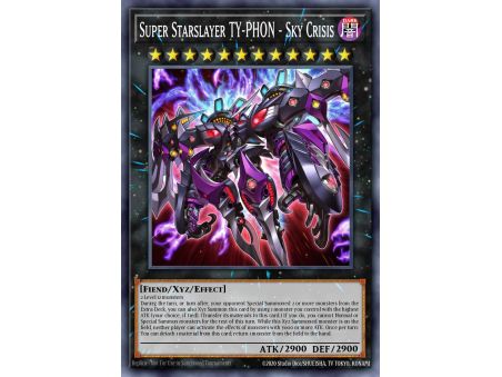 Super Starslayer TY-PHON - Sky Crisis (Ultimate Rare)