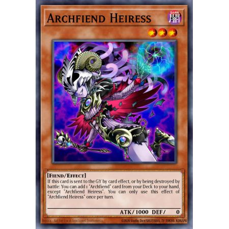 Archfiend Heiress (Super Rare)