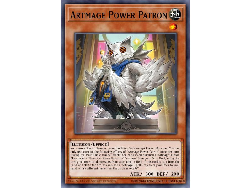 Artmage Power Patron (Super Rare)