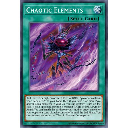Chaotic Elements (Super Rare)