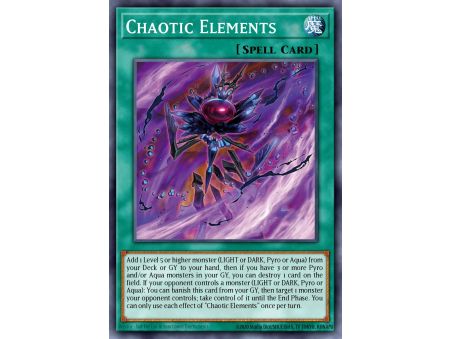 Chaotic Elements (Super Rare)