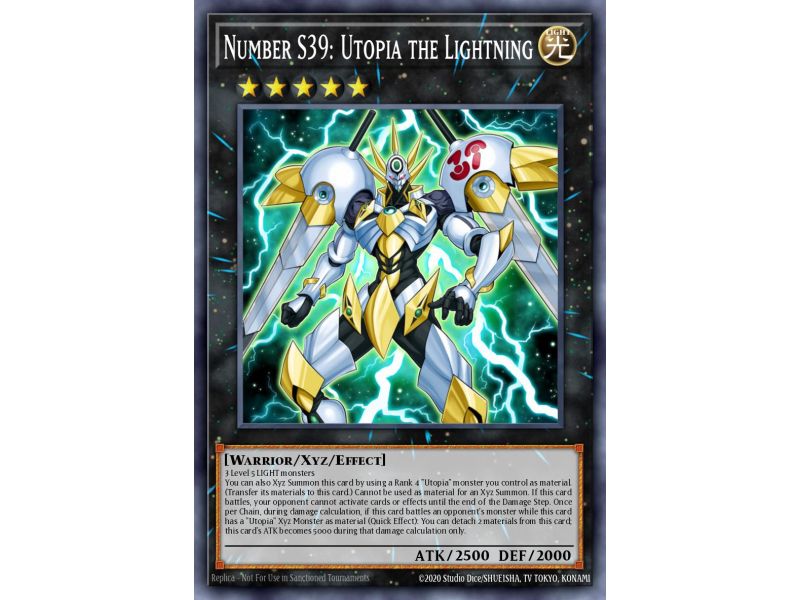 Number S39: Utopia the Lightning (Ultimate Rare)