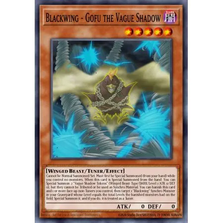 Blackwing - Gofu the Vague Shadow (Super Rare)