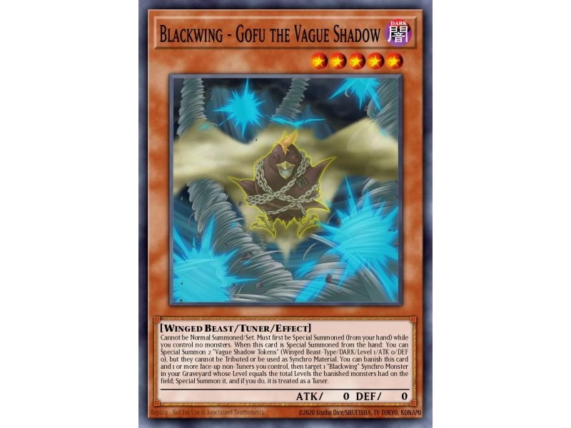 Blackwing - Gofu the Vague Shadow (Super Rare)
