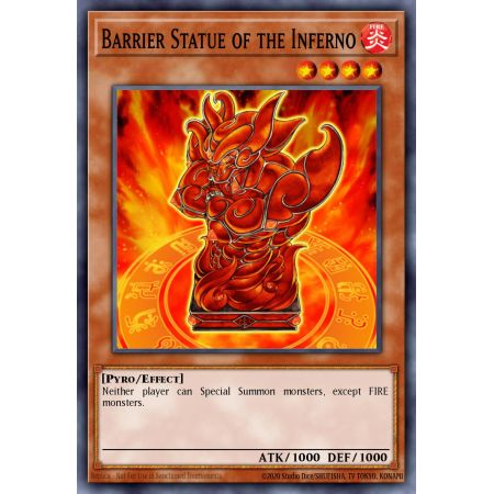 Barrier Statue of the Inferno (Common)