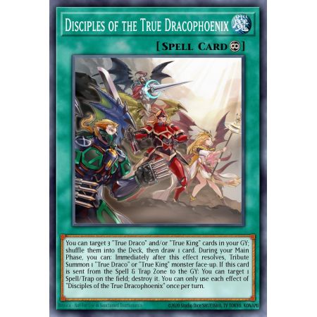 Disciples of the True Dracophoenix (Super Rare)