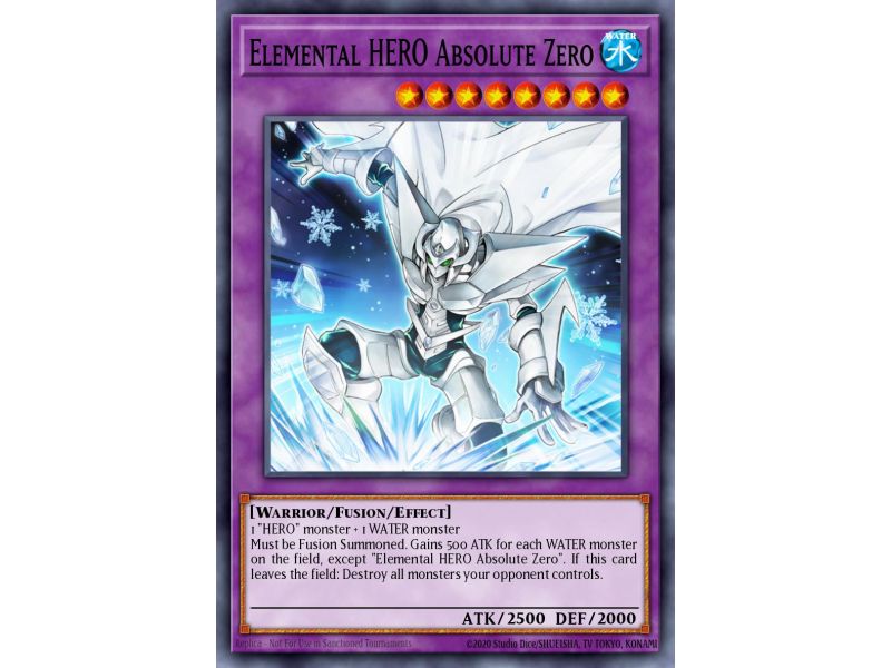 Elemental HERO Absolute Zero (Common)