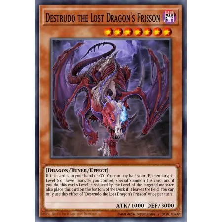 Destrudo the Lost Dragon's Frisson (Super Rare)