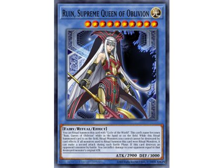 Ruin, Supreme Queen of Oblivion (Super Rare)