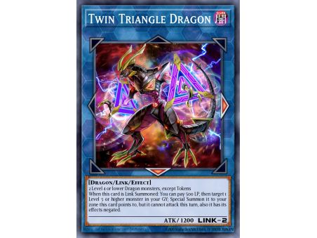 Twin Triangle Dragon (Super Rare)