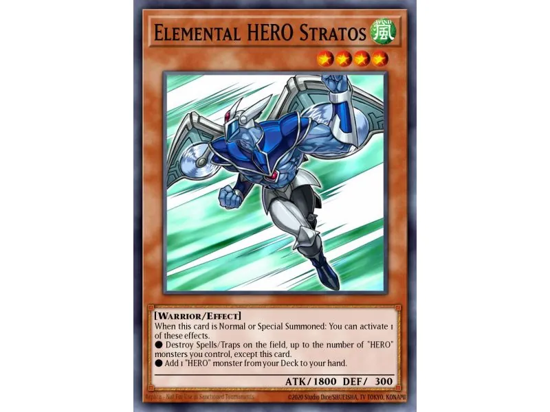 Elemental HERO Stratos (Ultimate Rare)
