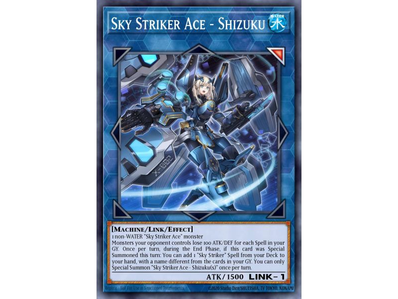 Sky Striker Ace - Shizuku (Ultimate Rare)