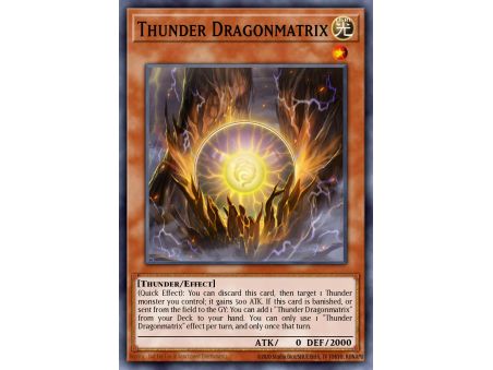 Thunder Dragonmatrix (Super Rare)