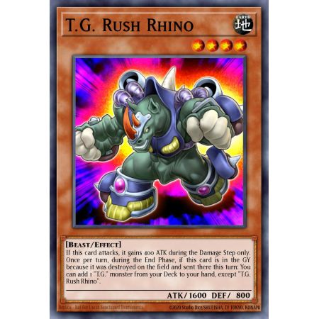 T.G. Rush Rhino (Common)