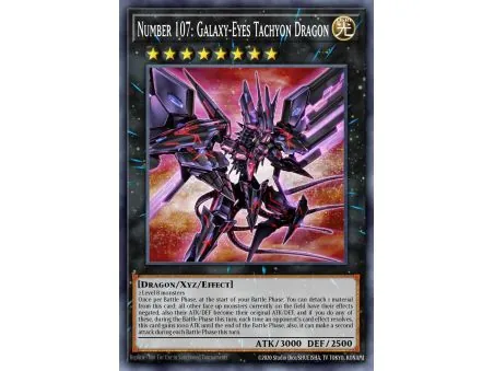 Number 107: Galaxy-Eyes Tachyon Dragon (Common)